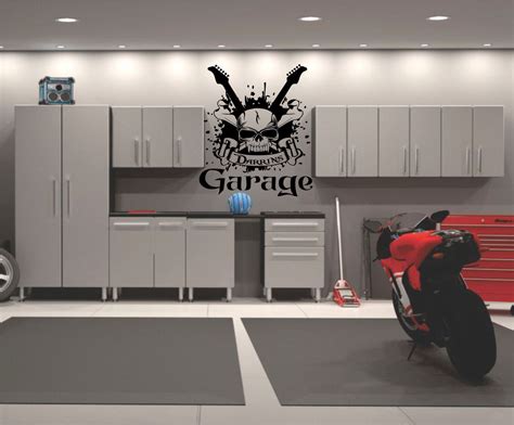 garage wall stickers